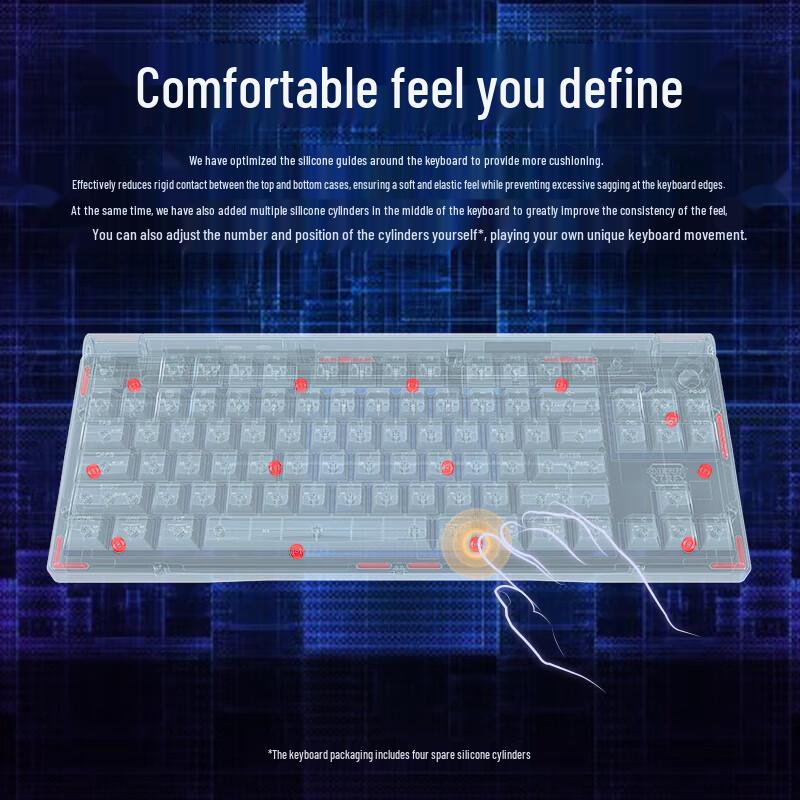 Трехрежимная механическая клавиатура Cherry MX 8.3 Custom