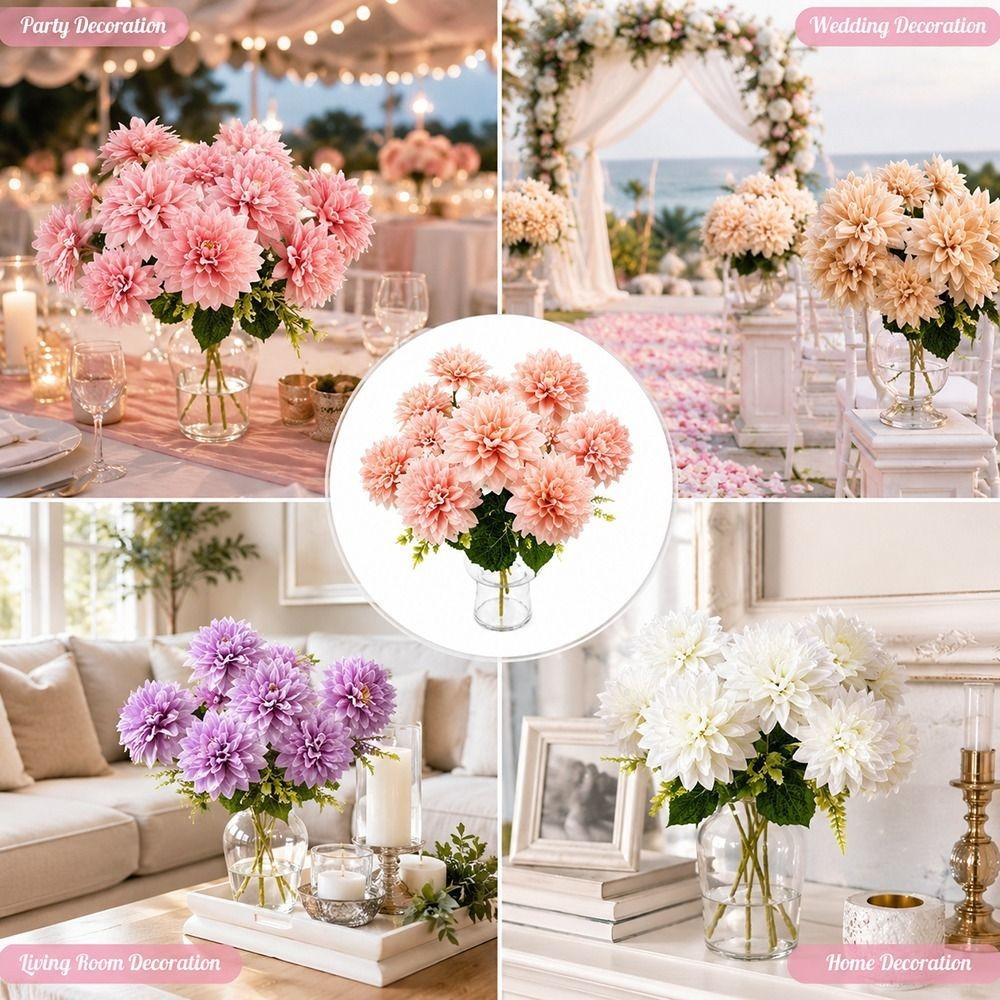 Multicolor Simulation Flower Silk Petals Decorative Flower  Party Decoration