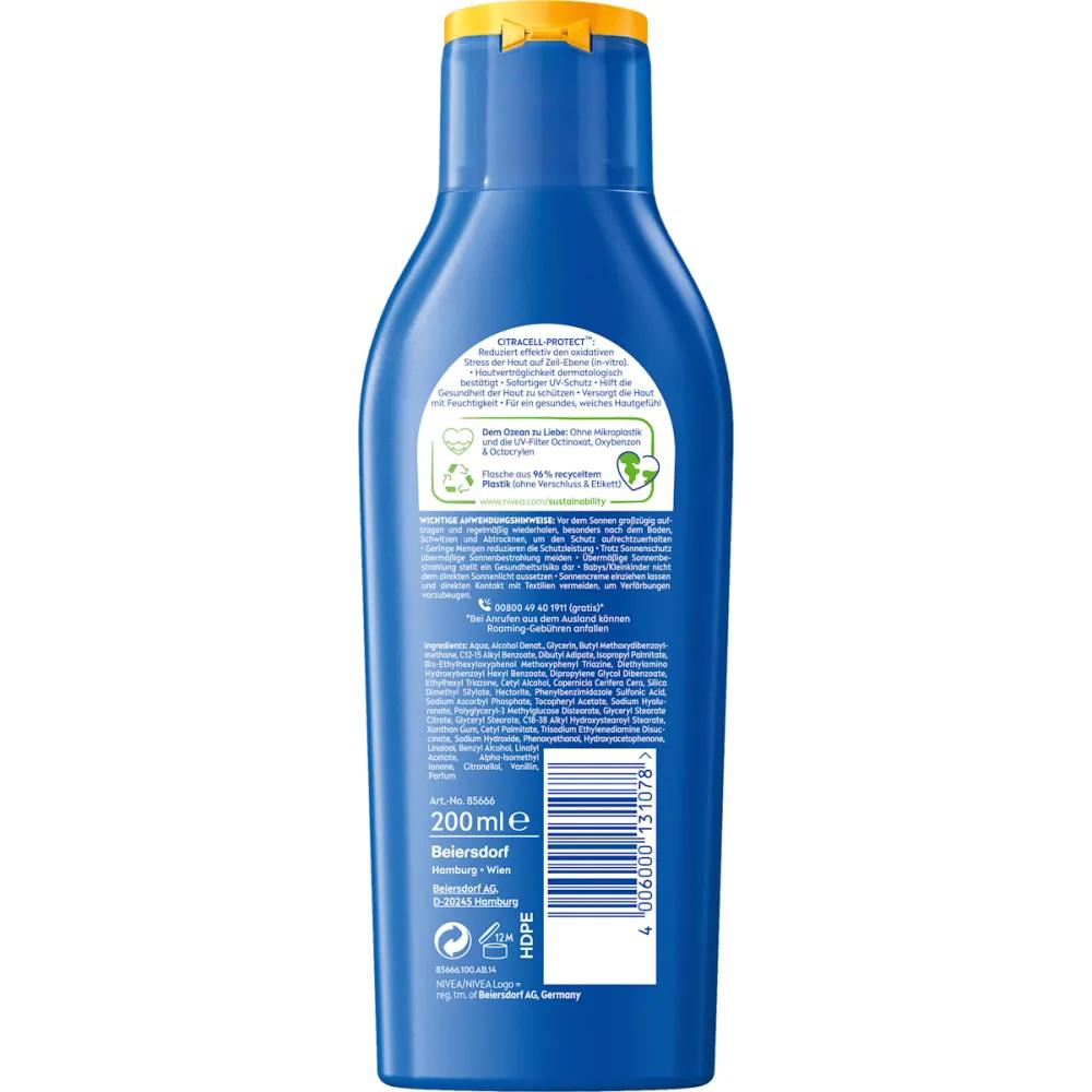 Nivea Sun Milk Protection & Care SPF50+ 200 ml