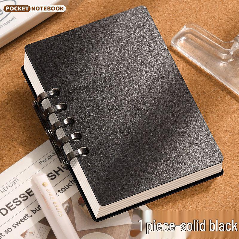 Мини блокнот A7 высокой ценности для кармана - Персональный студенческий планер на разъемных листах