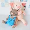 Anime If You Give A Mouse A Cookie Plush Toys Cartoon Pig Mouse Educational Stuffed Doll Plushie Animals Birthday Christmas Gift