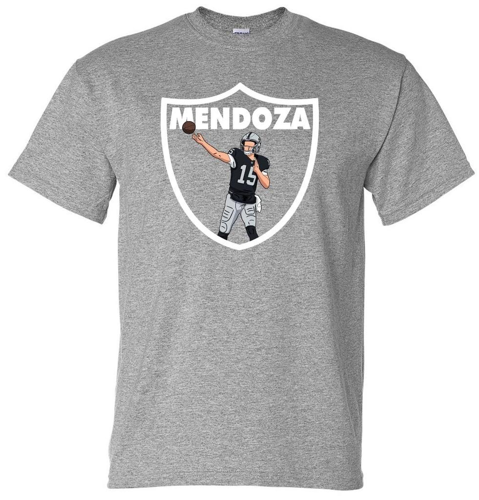 Fernando Mendoza Raiders Logo Shirt T-Shirt Adult 3XL