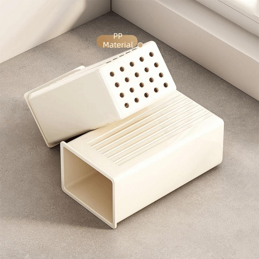 Space Saving Countertop Cutter Holder Carbon Steel Chopstick Tube Modern Cutlery Holder Restaurant