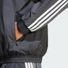 Adidas Originals Ss25 Striped Fashion Versatile Casual Long Sleeve Jacket Unisex Jacket Black KA3806
