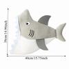 Creative Shark Party Hat Cartoon Plush Animal Cap Costume Accessories Shark Head Cover  Photo Props