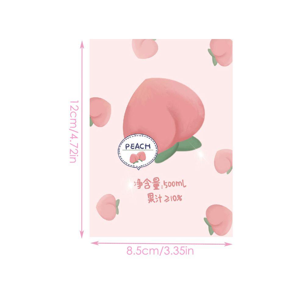 Блокнот Портативный Карманный Журнал Стено Мини Блокнот Персиковые Узоры Космонавт Медведь Милая Девушка Динозавр