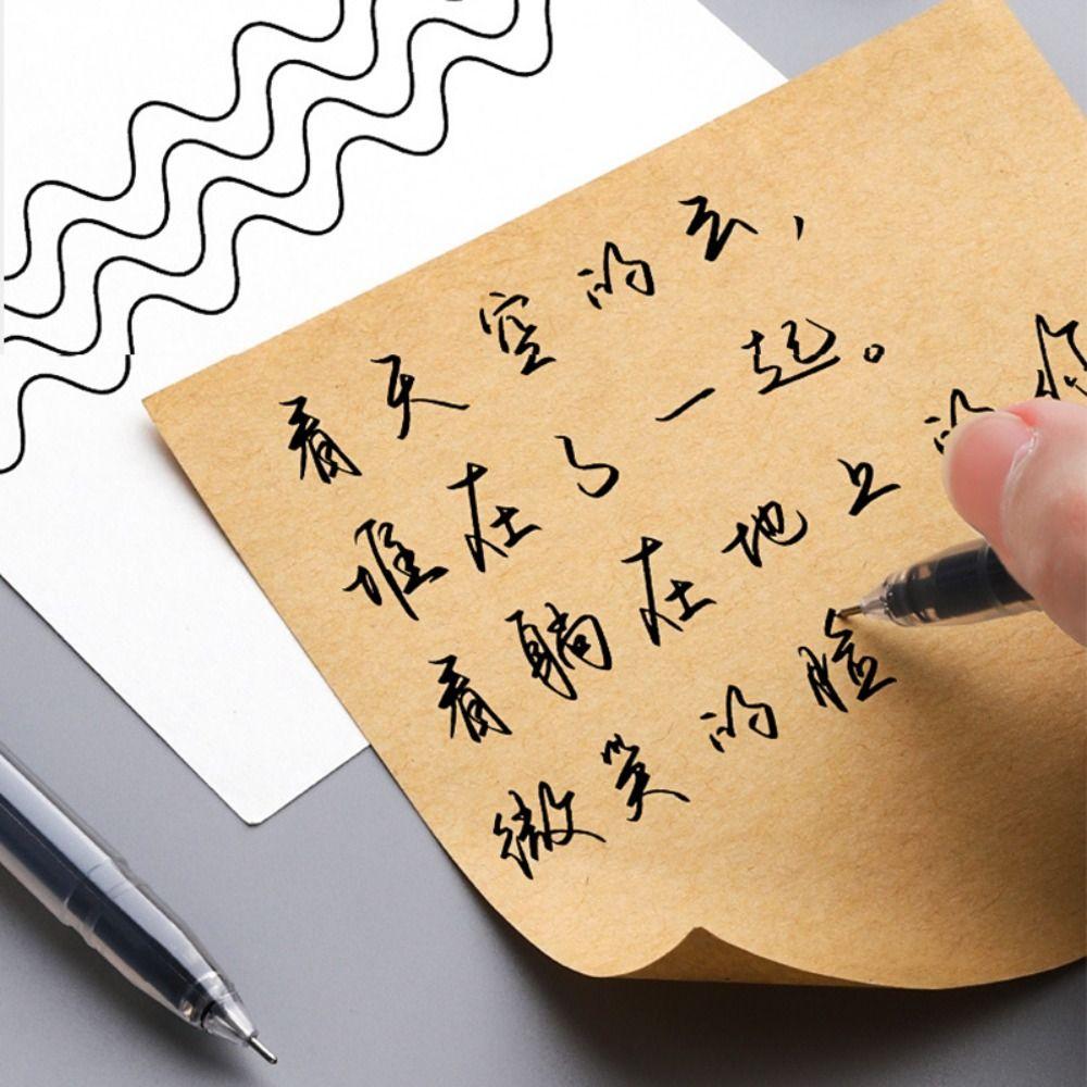 Черные/синие/красные чернила Нейтральная ручка Быстросохнущие ручки для подписи Грязеотталкивающая гелевая ручка Канцелярские принадлежности