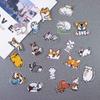 Новая вышивка кота наклейка на ткань вышивка щенка наклейка котенка нашивка наклейка компьютерная вышивка глава мультфильм кошачья лапа