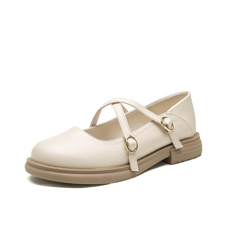 Туфли на плоской подошве из натуральной кожи Yuexinwang для женщин Huizhou, виноградные, черные, маленькие кожаные туфли, женские туфли в британском стиле, мокасины на толстой подошве