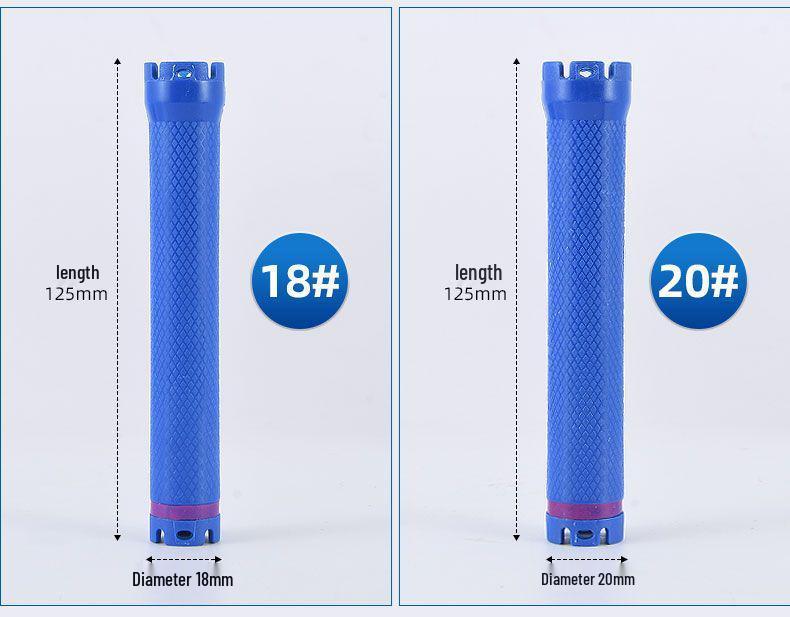 Цифровые плойки для завивки волос 24 В: Длинные термобигуди для салонного использования, Черный стиль "Вихрь"