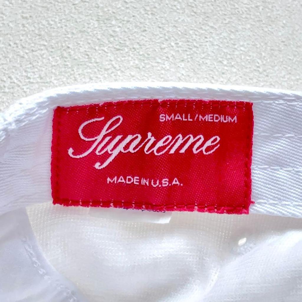 Б/у хлопковый кепи-панама Supreme 22SS