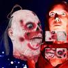 Severed Face Halloween Prop Bloody Face Latex Decoration Scary Realistic Party Props Festive Odorless Cut Face Corpse Face Prop