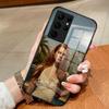 Чехол для телефона Lana Del Rey LDR Певица Для Samsung S26 S25 Edge Ultra 23 22 21 20 Ultra Plus S24 Fe Стеклянная крышка