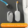 Туалетная щетка с дозатором жидкости Простая очистка зазоров Щетинки из термопластичной резины Дизайн «гусиная нога» Подставка для основания Управление без помощи рук Средство для чистки туалета