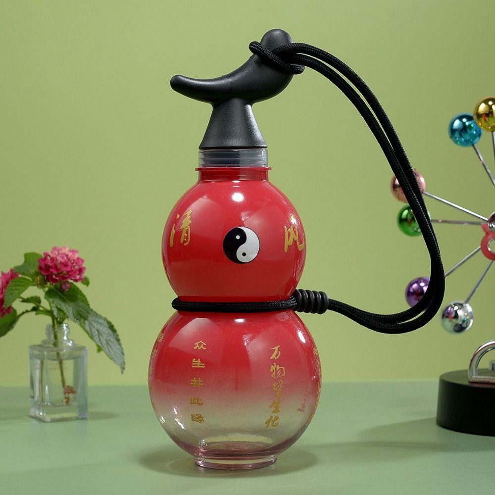 Large Capacity Gourd Water Bottle Chinese Style Drink Bottle Taoism Kettle  Travel