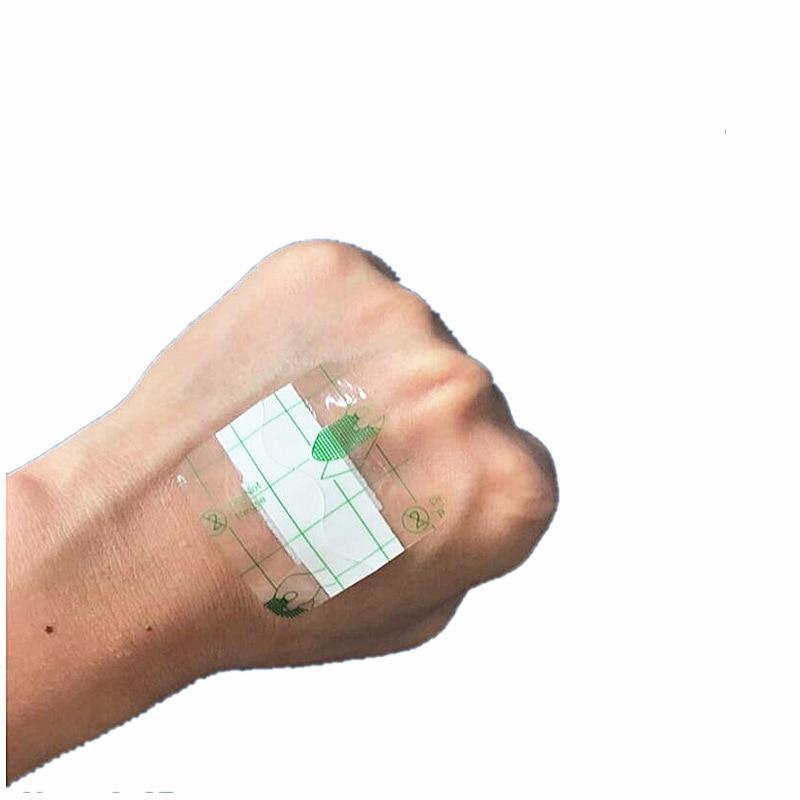 10 шт., гипоаллергенная нетканая клейкая повязка на рану, повязка на большую рану, первая помощь на открытом воздухе