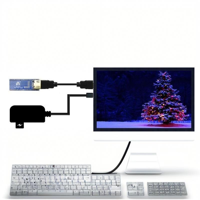Совместимая с Raspberry Pi плата расширения DVI, плата расширения драйвера дисплея DVI для Raspberry Pi