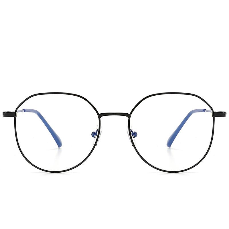 Многоугольные очки с защитой от синего света: Модные оправы для близорукости для мужчин и женщин, стиль Douyin