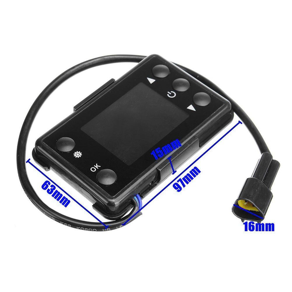 12В/24В ЖК-монитор, плата переключателя и нагреватель, пульт дистанционного управления для парковки для дизельного нагревателя Websato Eberspacher, автоаксессуары