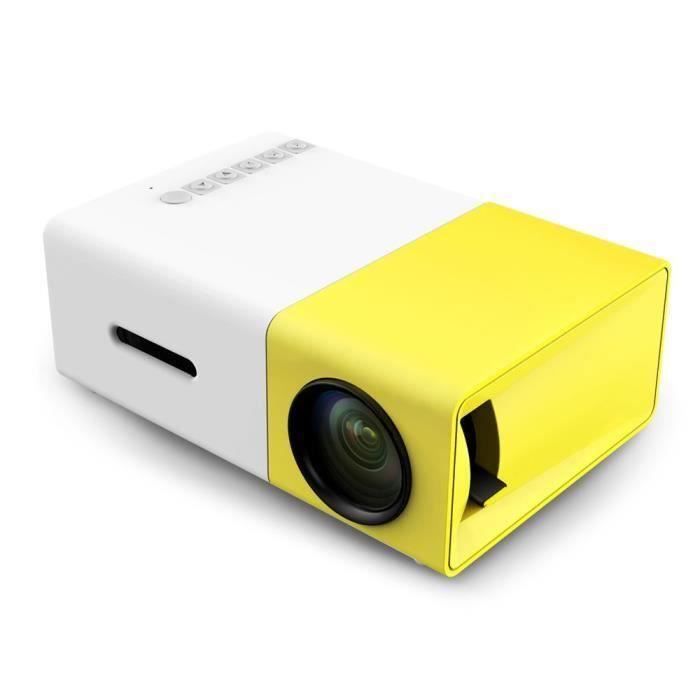 Projecteur LCD YG - 300 remis à neuf - Cinéma maison 400 - 600LM 320 x 240