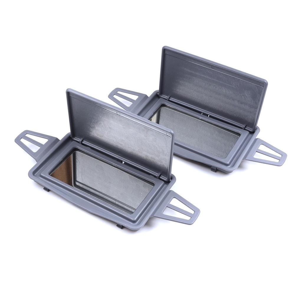 BDP182-1, 2 шт., козырек от солнца, косметический чехол для зеркала и зеркало, серый для Mercedes W210 W211 21081025101A21 2118100410