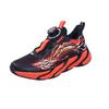 Anta Kids Sports Running Shoes Men Shoes Black Hot-Red 312515524R-5