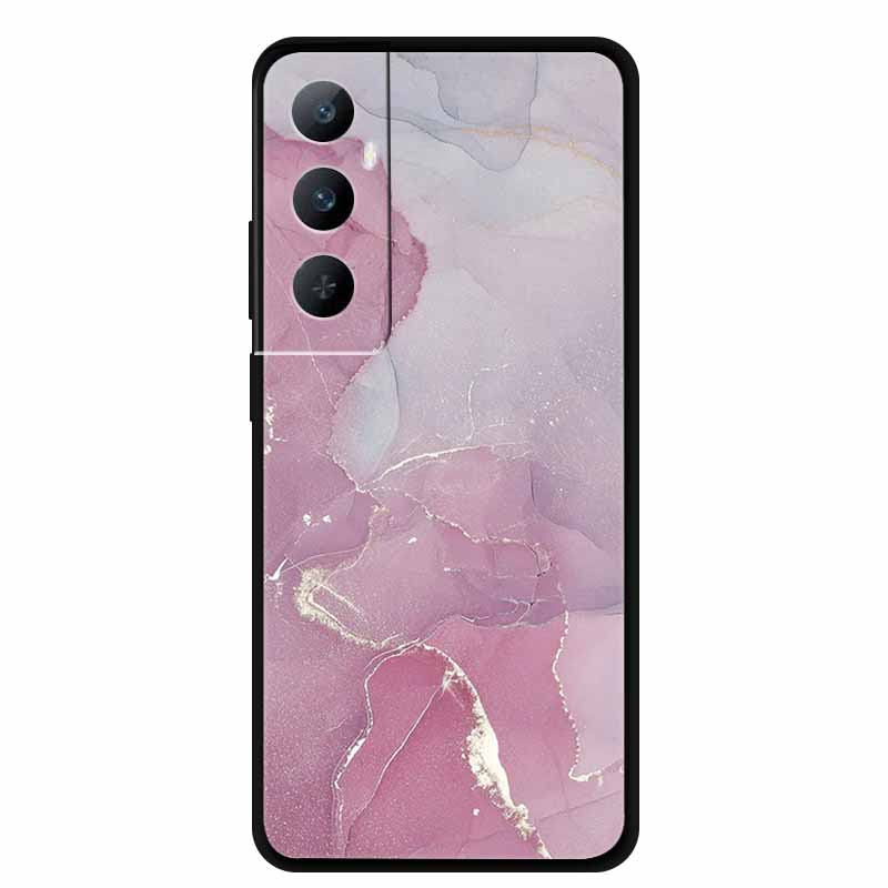 Чехол для Realme C65 4G Global C 65 с мраморным узором, задняя крышка, мягкий силиконовый протектор-щит TPU, Funda для RealmeC65 Capa