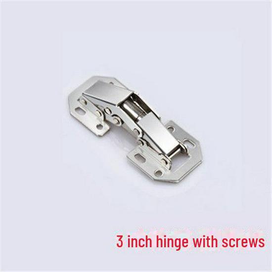 Петля для шкафа с накладным монтажом 3/4 дюйма с буфером