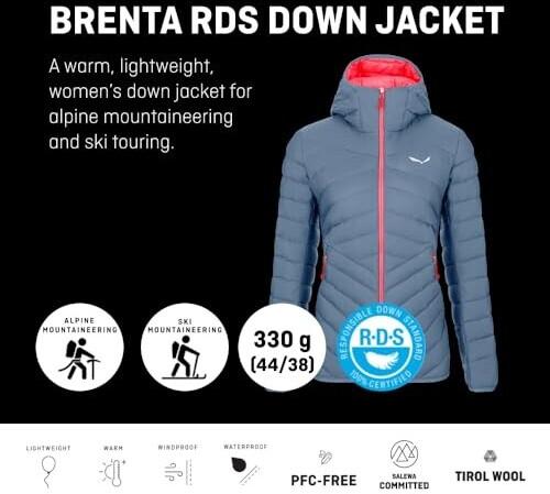 Salewa Brenta RDS Down Jacket темно-оливковый