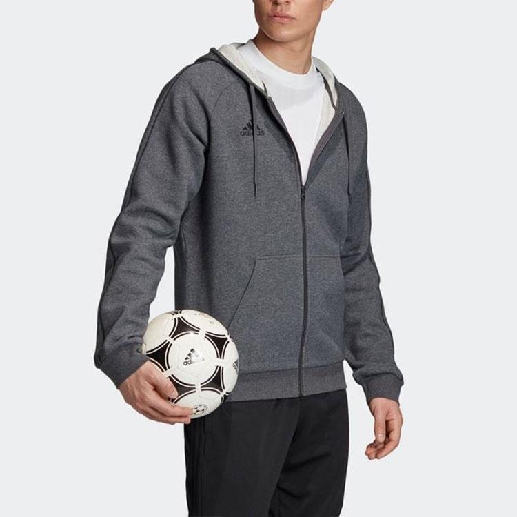 adidas Куртки Мужские Серые С капюшоном Умеренные Другие FT8070
