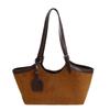 2025 Autumn New Ins Wind Tote Bag Women's Large-capacity Korean Version Niche High-value Foreign Shoulder Bag Retro
