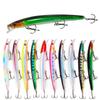 13.5cm 15.4g Long Minnow Fishing Lure Cast Floating Shiny Hard Bait Sea Fishing Bait