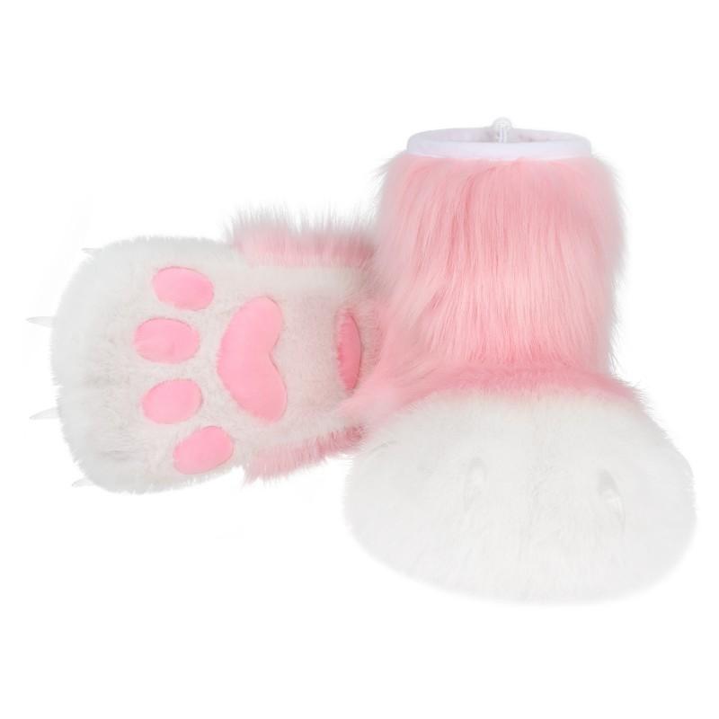 Furry Costume Paw Feet Accessories Handmade Resin Animal Paws Cosplay Anime Convention Adult Kids