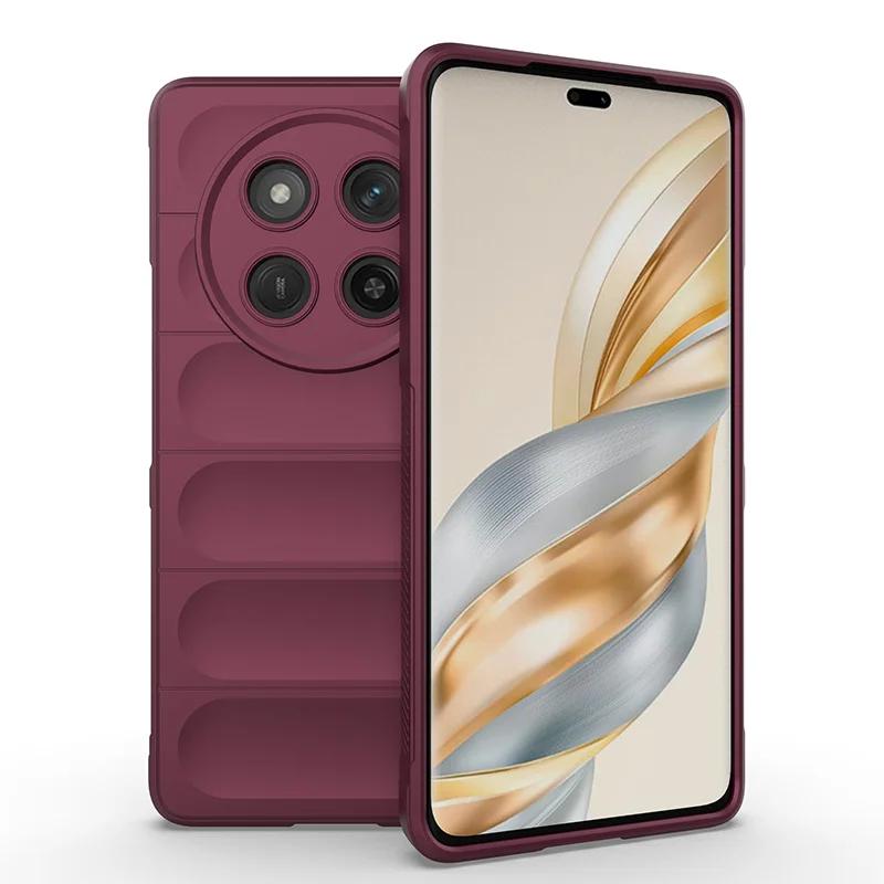 Мягкое ощущение на коже Гибкий силиконовый чехол для Honor Magic 7 6 8 Lite 5G X9D X9c X9b Защитный чехол Ударопрочный Fundas Coque