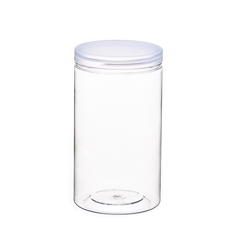 5.5x8.0 PET Plastic Jar: 400ml Food-Grade Wide Mouth Transparent Sealed Bottle