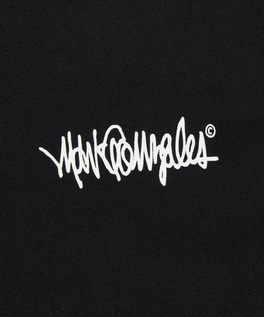 MARK GONZALES Next Sign Logo Short Sleeve T-Shirt - Black