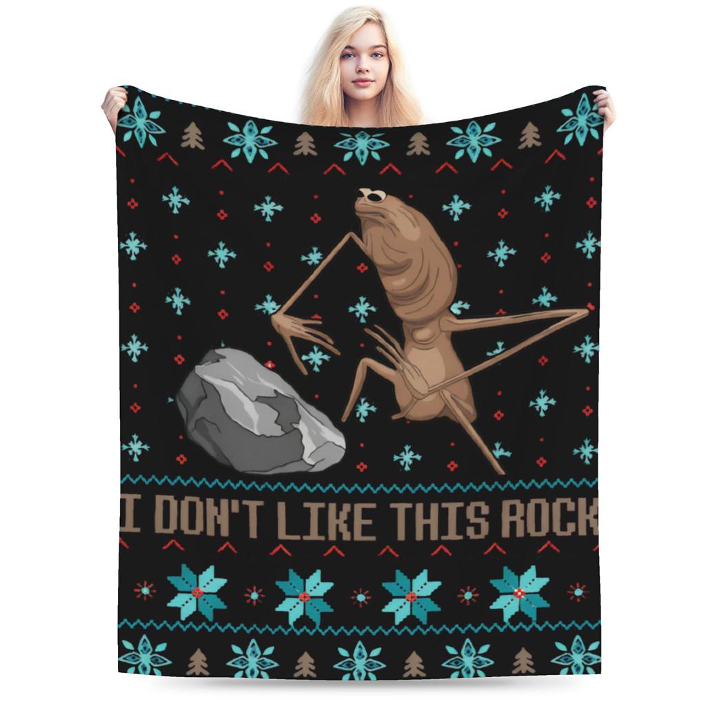 Ballerina Uchina Funny Italian Brainrot Meme Plush Blanket Students Flannel Throw Blanket For Couch Sofa Bed Warm Bedspread