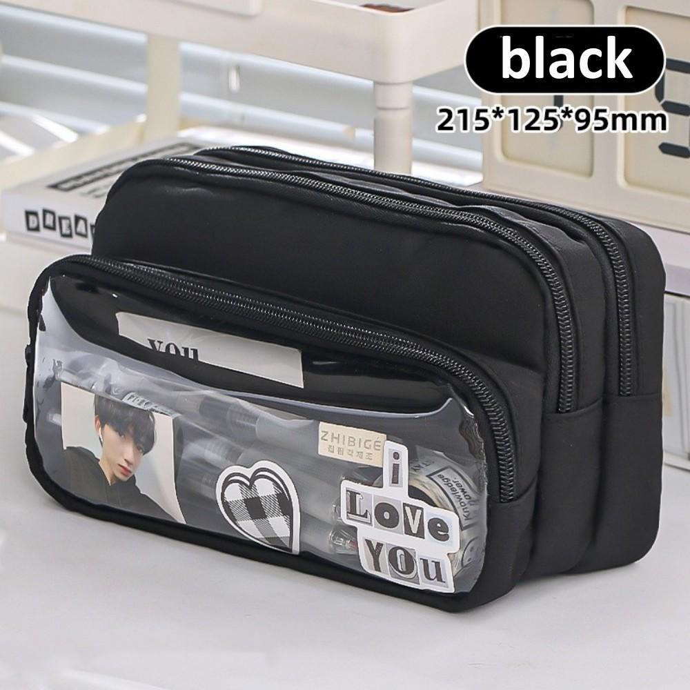 Большая вместимость 5 слоев пеналов Kawaii Pencil Pouch Симпатичный держатель для ручек Box для студентов Back To School Канцелярские принадлежности