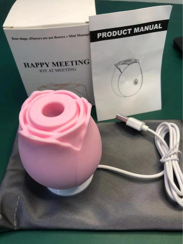 Вибратор Xiangjianhuan Rose Sucking для женщин - Эротическая игрушка для взрослых для флирта