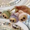 Latest Cute Labubu Pendant Plush Toy Doll Labubu Pendant Cartoon Bag Pendant Keychain Doll