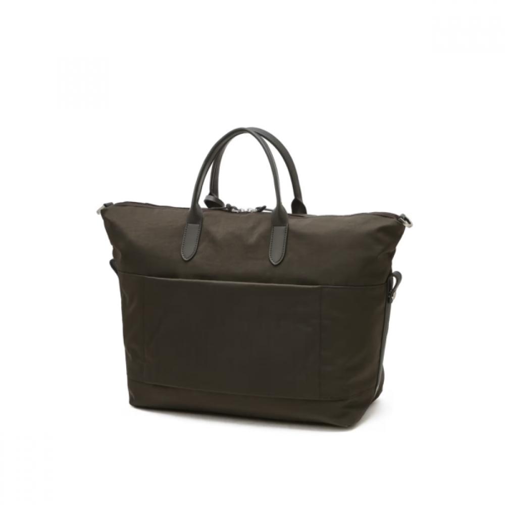 Daks Khaki Logo Decorated Nylon Tote Bag Dbba6f106k5