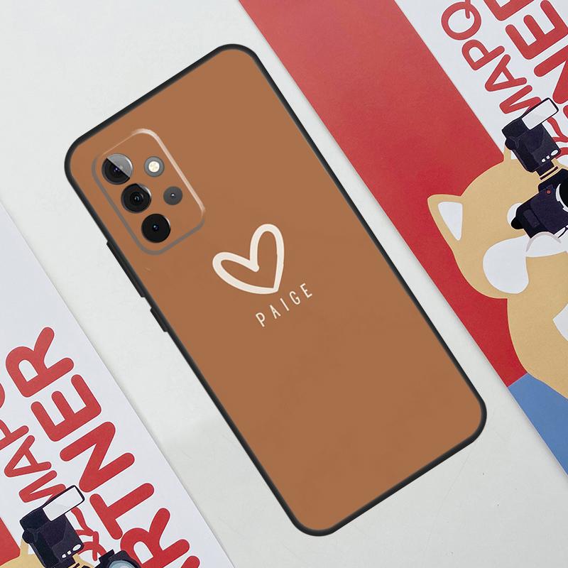 Персонализированный пастельный чехол для Samsung Galaxy A34 A24 A54 A14 A52 A42 A32 A22 A12 A51 A71 A53 A33 A23 A13