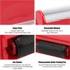 Confidential seal detachable window Identity theft prevention seal Finger-operated ABS material for home and office Red tube