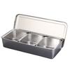 2/34/6/8 Compartment Condiment Container Rectangle Shape Spice Jar Storage Set  Outdoor Stall
