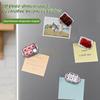 3D Simulated Fruit Fridge Magnet DIY Locker Kitchen Fridge Simulated Strawberry Watermelon Blueberry Boxed Food Magnetic Decoration Ornament