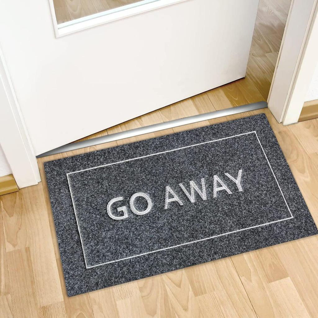 Non-Slip Absorbent Doormat: Thick, Dirt-Resistant for Bathroom & Entry