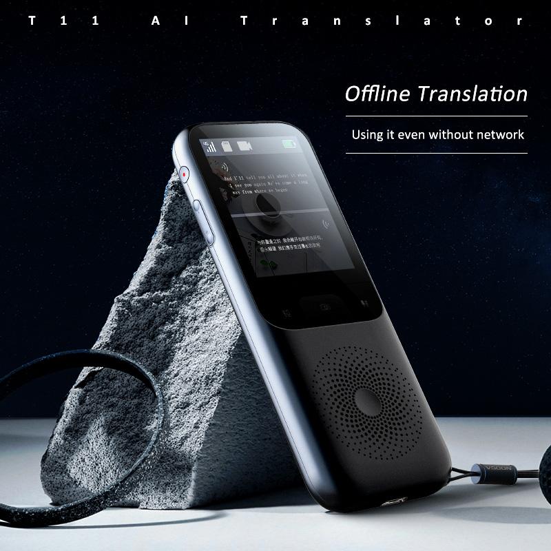 138 Languages T11 Portable Smart Voice Translator Real-time Multi-Language Speech Interactive Offline Translator Business Travel