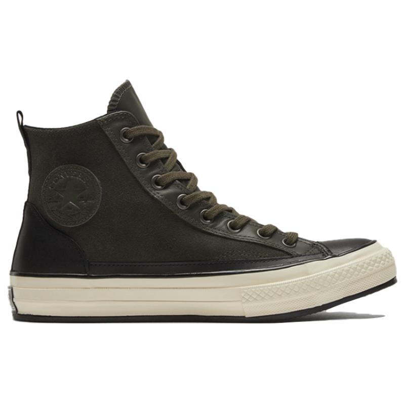 Haven x Converse 1970-е Chuck Taylor All Star Нескользящие и износостойкие высокие кеды для скейтбординга Унисекс Темно-зеленый
