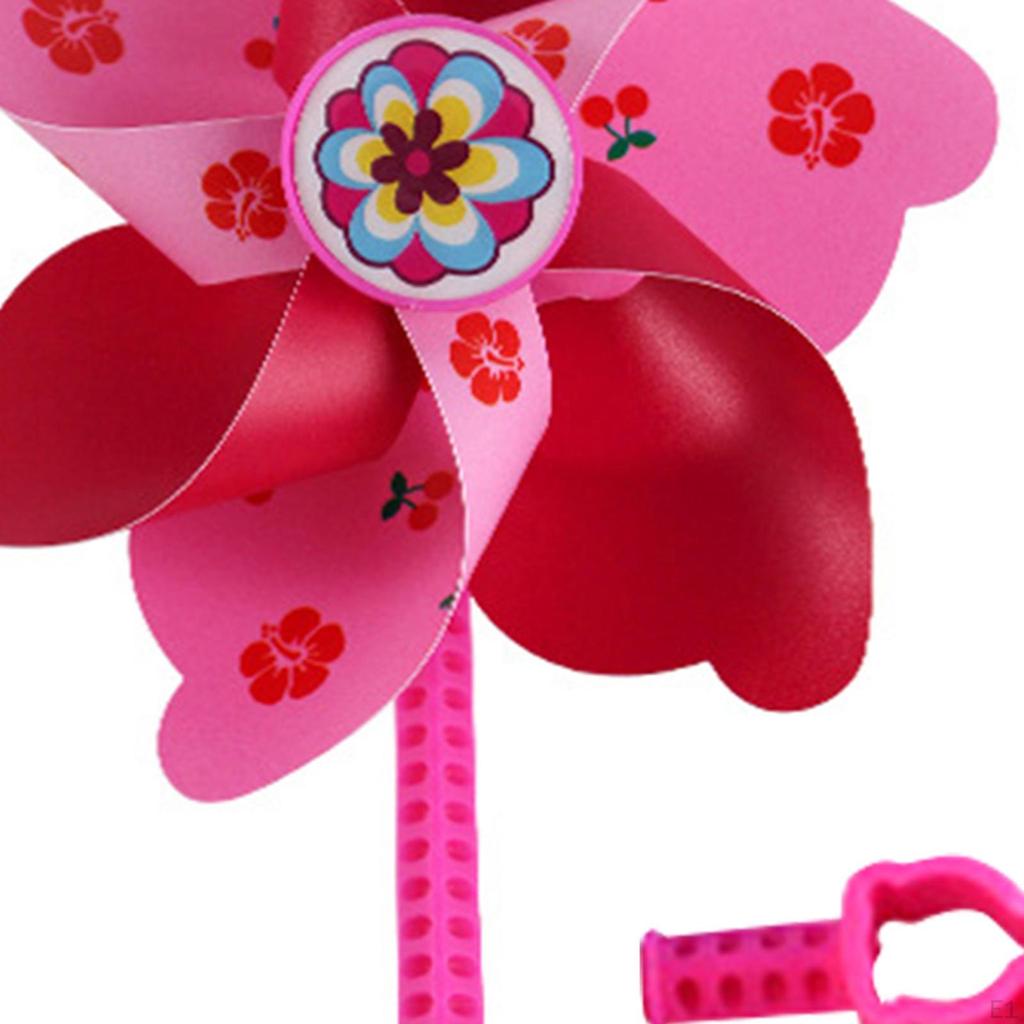 Children Bicycle Handlebar Windmill Bike Pinwheel Decoration Lightweight Flower