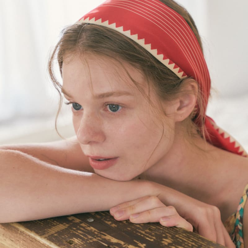 RaJu Line Twilly Silk Scarf_3 Color